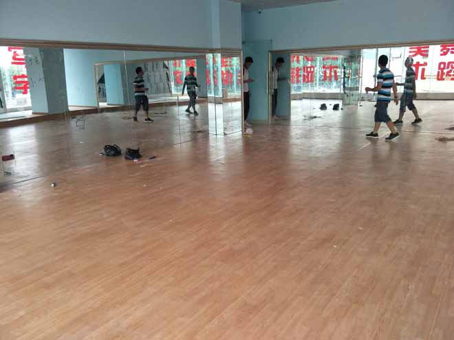 舞蹈室PVC地板案例