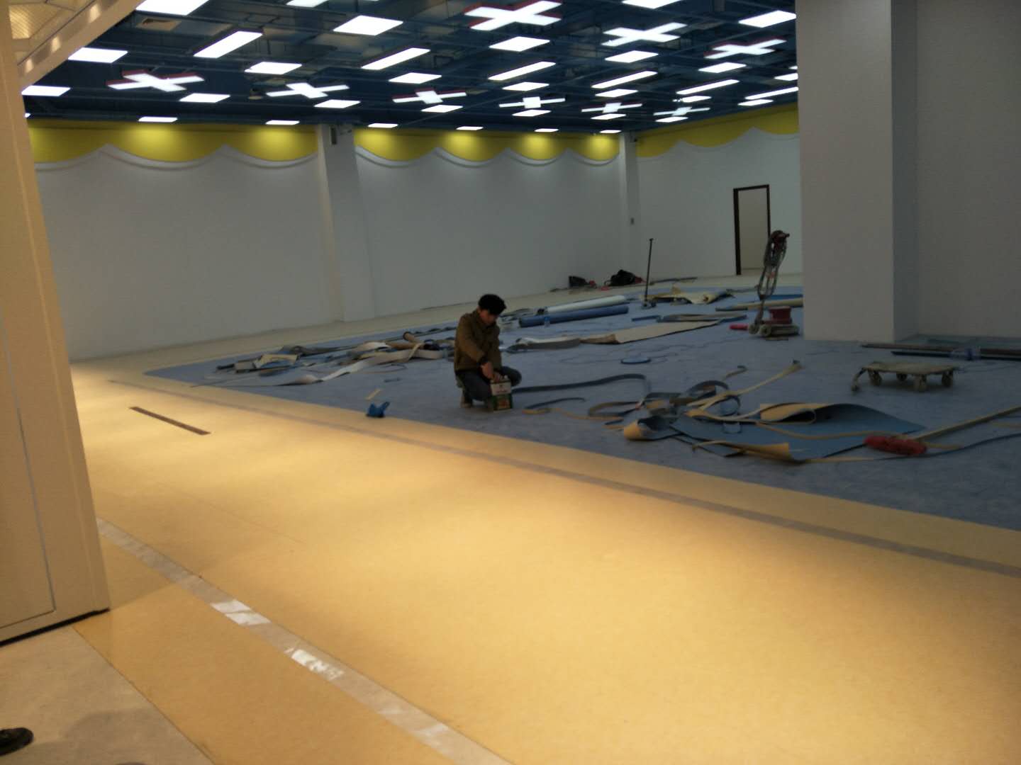 广州小Q亲子乐园PVC地板案例