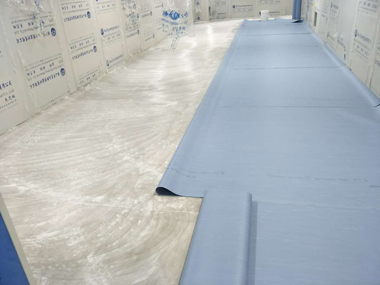 广州骐驥生物科技有限公司PVC地板卷材工程案例